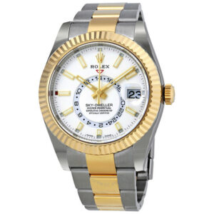 Oyster Perpetual Sky-Dweller Automatic Men's Two-tone Watch