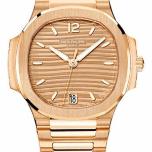 patek philippe nautilus ladies automatic 35.2 mm rose gold golden brown opaline dial 71181r 010 3557 ld7nw.jpg