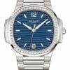 patek philippe nautilus ladies automatic 35.2 mm steel blue opaline dial 71181200a 001 7068 ooe6k.jpg