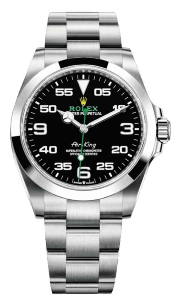 Rolex Air King Black Dial Steel Men's Watch M126900-0001