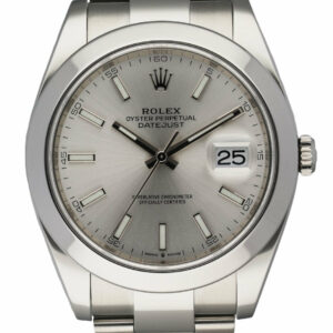 Rolex Datejust 126300 Stainless steel Men's Watch Box & Papres