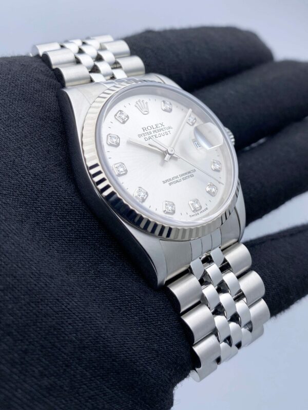 Rolex Datejust 16234 Diamond Dial Mens Watch - Image 3