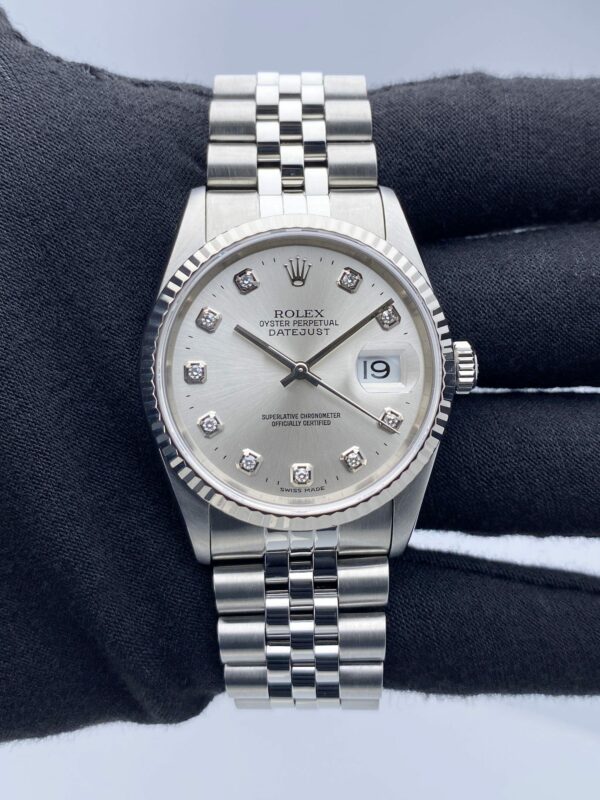Rolex Datejust 16234 Diamond Dial Mens Watch - Image 2