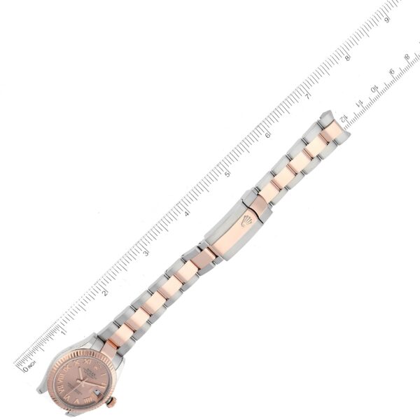 Rolex Datejust 31 Midsize Steel Rose Gold Roman Dial Ladies Watch 278271 - Image 10