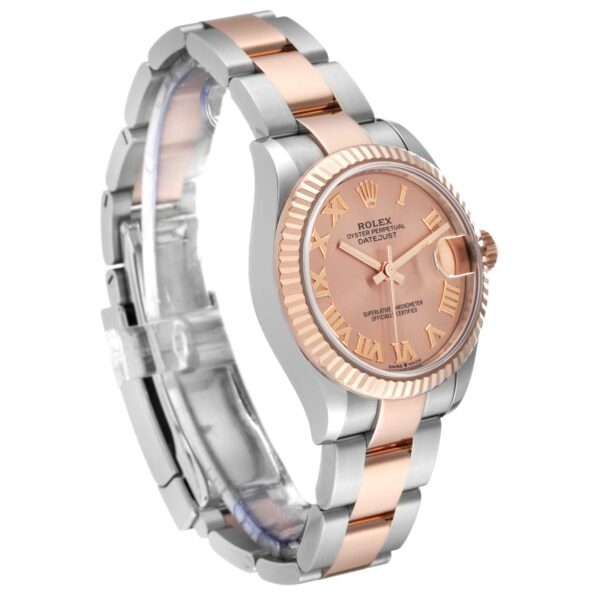 Rolex Datejust 31 Midsize Steel Rose Gold Roman Dial Ladies Watch 278271 - Image 3