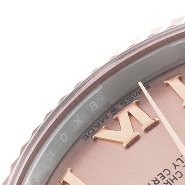 Rolex Datejust 31 Midsize Steel Rose Gold Roman Dial Ladies Watch 278271 - Image 6