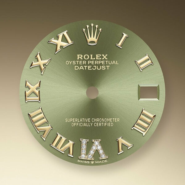 Rolex Datejust 31, Oystersteel, 18kt Yellow Gold and diamonds, Ref# 278383RBR-0016 - Image 2
