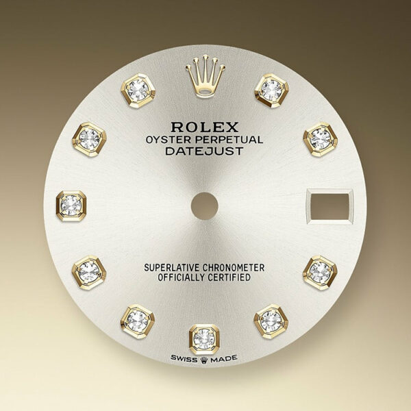 Rolex Datejust 31, Oystersteel, 18kt Yellow Gold and diamonds, Ref# 278383RBR-0020 - Image 2