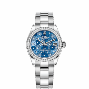 Rolex Datejust 31mm, Oystersteel and 18k White Gold with Diamonds, Ref# 278384rbr-0039