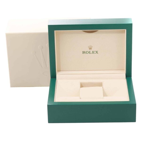 Rolex Datejust 36 Fluted Dial Diamond Bezel Steel Rose Gold Mens Watch 126281 - Image 11