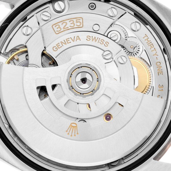 Rolex Datejust 36 Steel Rose Gold Slate Diamond Dial Mens Watch 126201 Box Card - Image 8