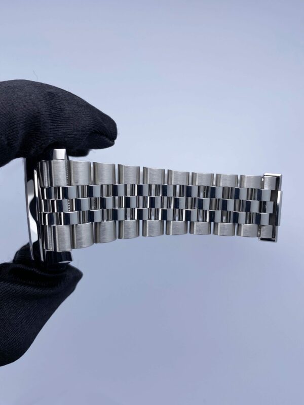 Rolex Datejust 41 126300 White Roman Dial Mens Watch Box Papers - Image 9