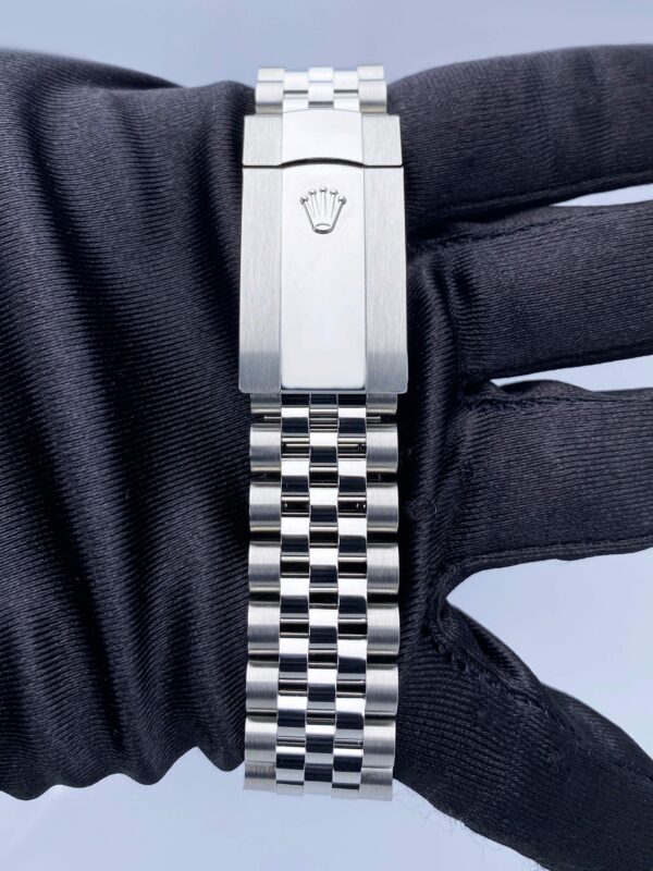 Rolex Datejust 41 126300 White Roman Dial Mens Watch Box Papers - Image 7