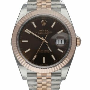 Rolex Datejust 41 126331 Stainless Steel & 18K Rose Gold Mens Watch Box Paper