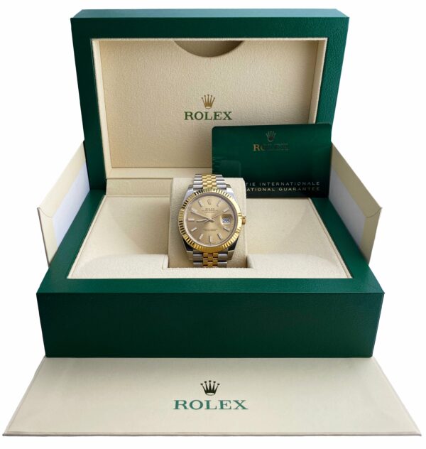 Rolex Datejust 41 126333 Champagne Dial Mens Watch With Card Papers - Image 2