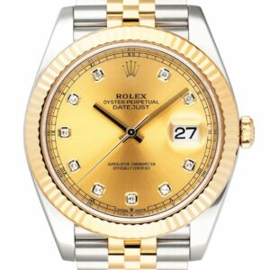 Rolex Datejust 41 126333 Diamond Dial Mens Watch Box Papers