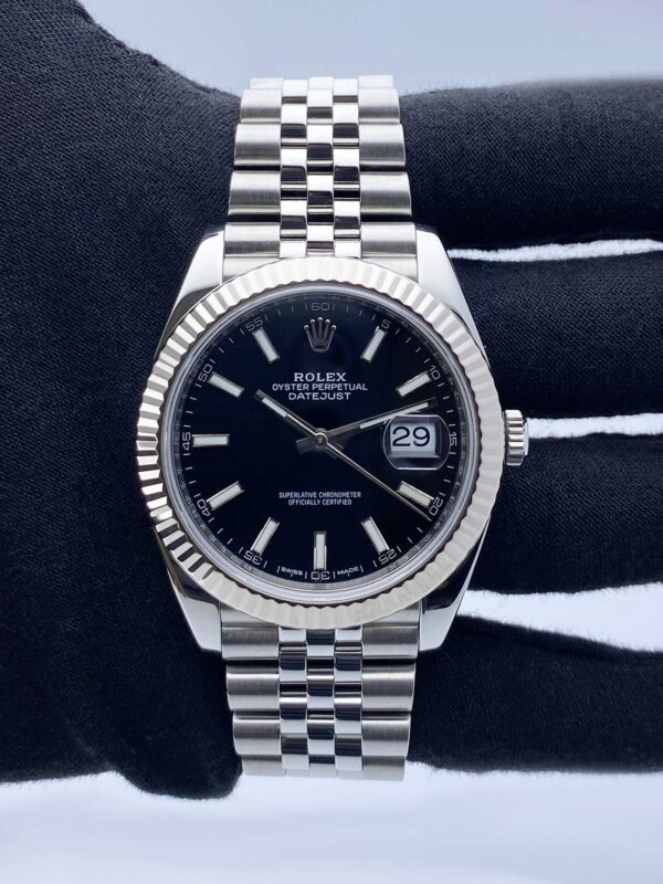 Rolex Datejust 41 126334 Black Dial Steel Mens Watch - Image 2
