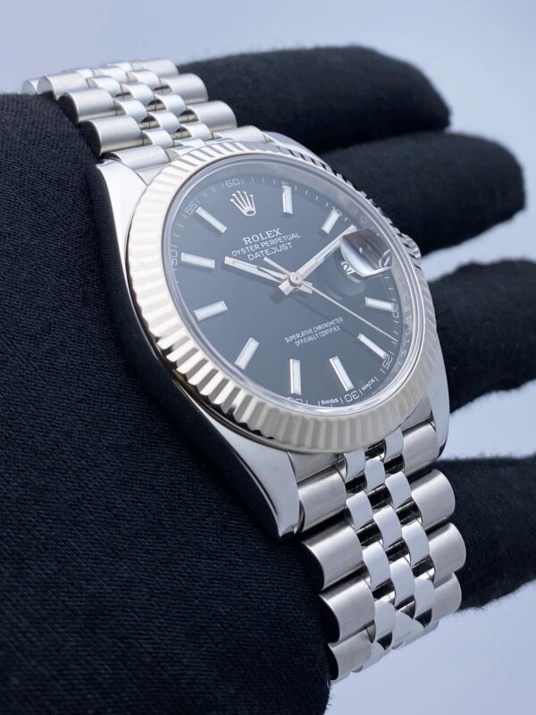 Rolex Datejust 41 126334 Black Dial Steel Mens Watch - Image 3