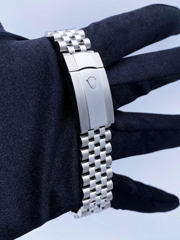 Rolex Datejust 41 126334 Black Diamond Dial Mens Watch Box Papers - Image 7