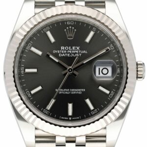 Rolex Datejust 41 126334 Slate Dial Mens Watch Box Papers
