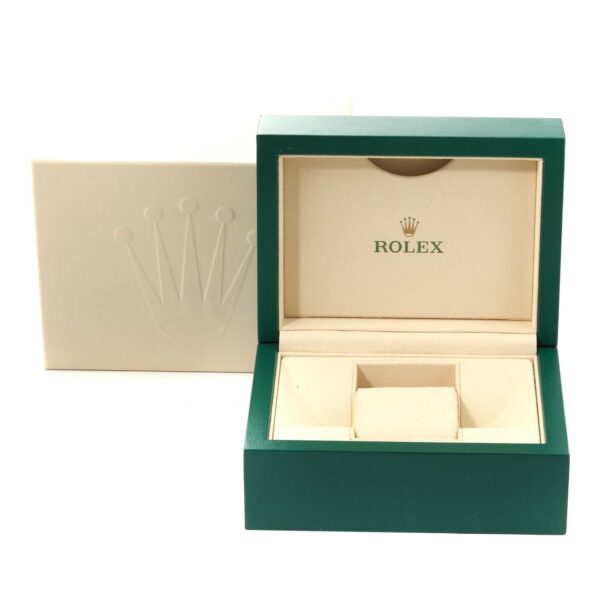 Rolex Datejust 41 Black Dial Smooth Bezel Steel Mens Watch 126300 - Image 11