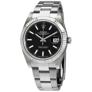 Rolex Datejust 41 Black Dial Stainless Steel Automatic Men's Watch 126334BKSO