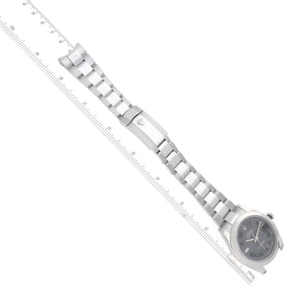 Rolex Datejust 41 Grey Green Wimbledon Dial Steel Mens Watch 126300 Box Card - Image 11