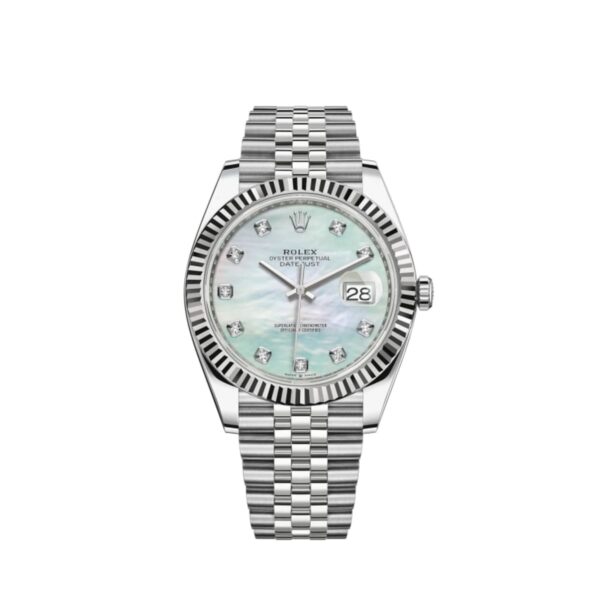 Rolex Datejust 41 Mother of Pearl Diamond Dial Men's Watch M126334-0020