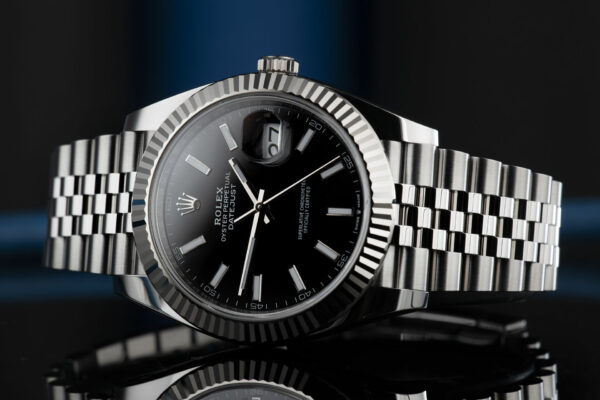 Rolex DATEJUST 41 Oyster, 41 mm, Oystersteel and white gold, M126334-0018 - Image 5