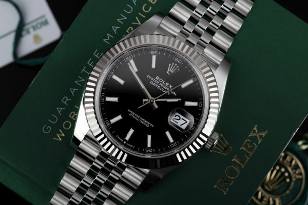 Rolex DATEJUST 41 Oyster, 41 mm, Oystersteel and white gold, M126334-0018 - Image 2