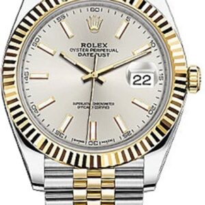 Rolex Datejust 41 Silver Dial Jubilee Men's Watch M126333-0002
