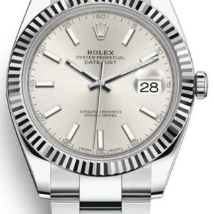 Rolex Datejust 41 Stainless Steel Silver Dial Men's Watch M126334-0003