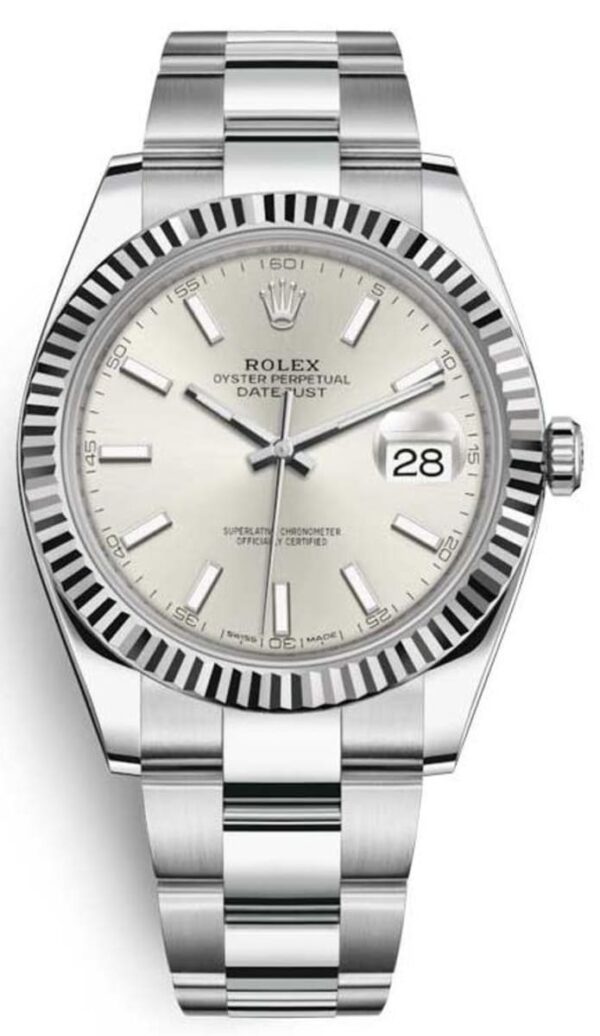 Rolex Datejust 41 Stainless Steel Silver Dial Men's Watch M126334-0003