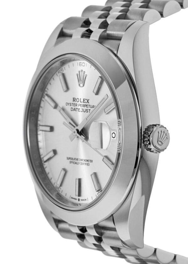 Rolex Datejust 41 Stainless Steel White Dial Men's Watch M126300-0006 - Image 2