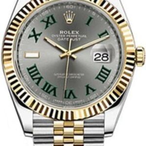 Rolex Datejust 41 Steel & Yellow Gold Slate Grey Dial Men's Watch M126333-0020