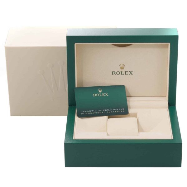 Rolex Datejust 41 Steel Rose Gold Brown Dial Mens Watch 126301 Box Card - Image 12