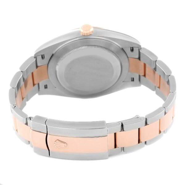 Rolex Datejust 41 Steel Rose Gold Mother of Pearl Diamond Dial Mens Watch 126301 - Image 9