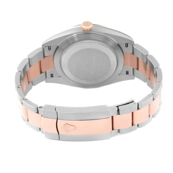 Rolex Datejust 41 Steel Rose Gold Mother Of Pearl Diamond Dial Mens Watch 126331 - Image 9