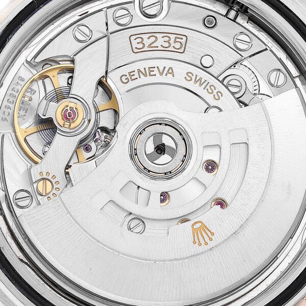 Rolex Datejust 41 Steel Rose Gold Sundust Dial Mens Watch 126301 Box Card - Image 9