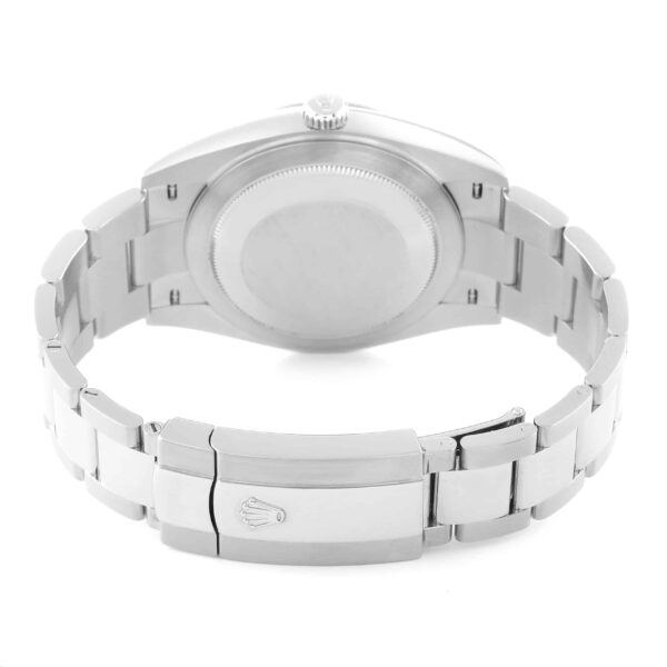 Rolex Datejust 41 Steel White Gold Blue Roman Dial Mens Watch 126334 - Image 9