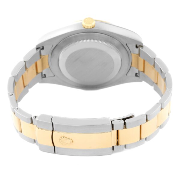 Rolex Datejust 41 Steel Yellow Gold Black Dial Mens Watch 116333 - Image 8