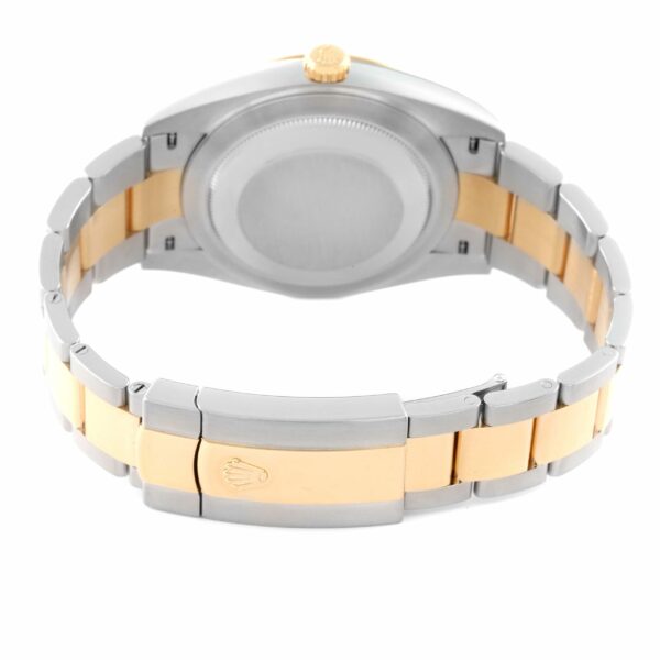 Rolex Datejust 41 Steel Yellow Gold Black Dial Mens Watch 126303 Box Card - Image 9