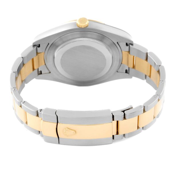 Rolex Datejust 41 Steel Yellow Gold Diamond Dial Mens Watch 116333 - Image 10