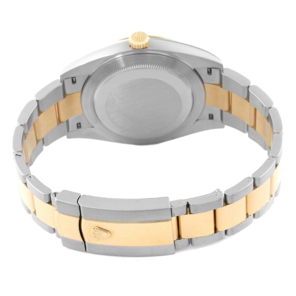Rolex Datejust 41 Steel Yellow Gold Diamond Dial Mens Watch 126333 Box Card - Image 10