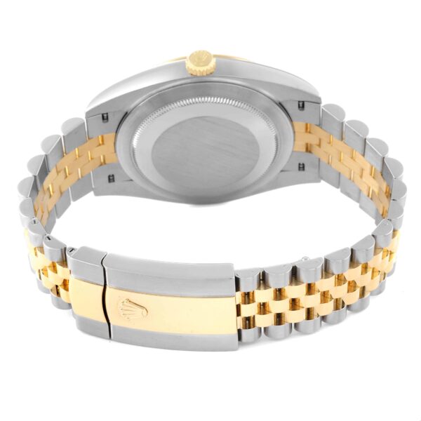 Rolex Datejust 41 Steel Yellow Gold White Dial Mens Watch 126333 - Image 9