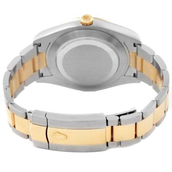 Rolex Datejust 41 Steel Yellow Gold Wimbledon Dial Mens Watch 116333 - Image 9