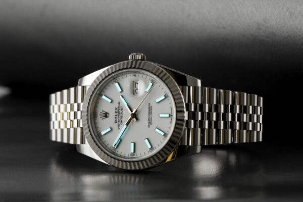 Rolex Datejust 41 White Dial Gold & Steel Men's Watch M126334-0009 - Image 2