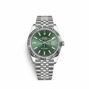 Rolex Datejust 41mm, Oystersteel and 18k White Gold, Ref# 126334-0028