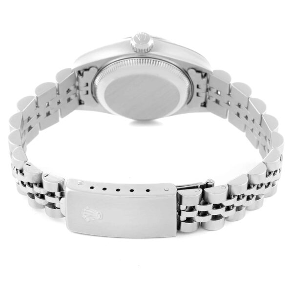 Rolex Datejust Blue Dial White Gold Steel Ladies Watch 79174 - Image 9