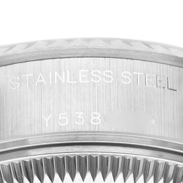 Rolex Datejust Blue Dial White Gold Steel Ladies Watch 79174 Box Papers - Image 6